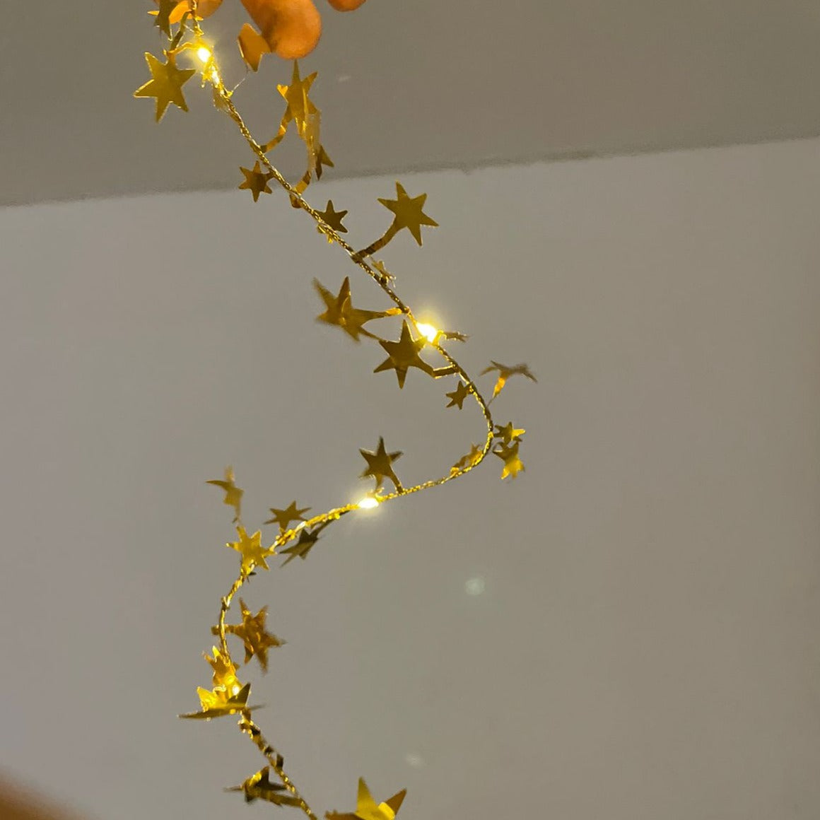 Fairy Lights - Gold Stars