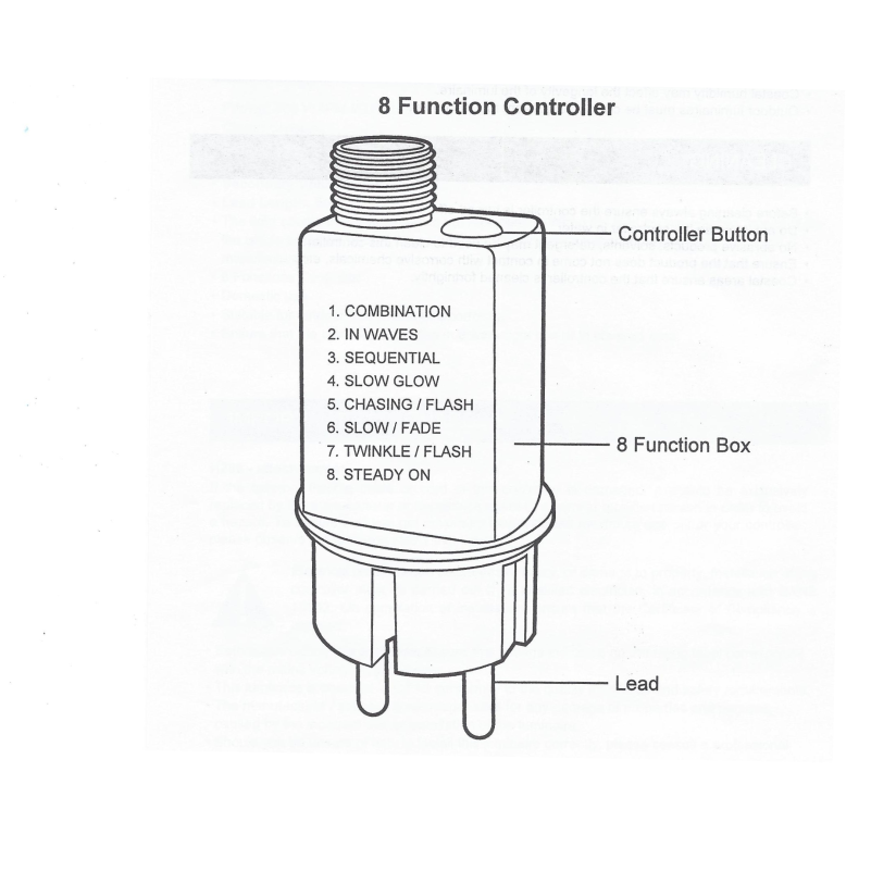 Fairy Lights - Plug-In - 8 functions - 50m, 30m, 10m