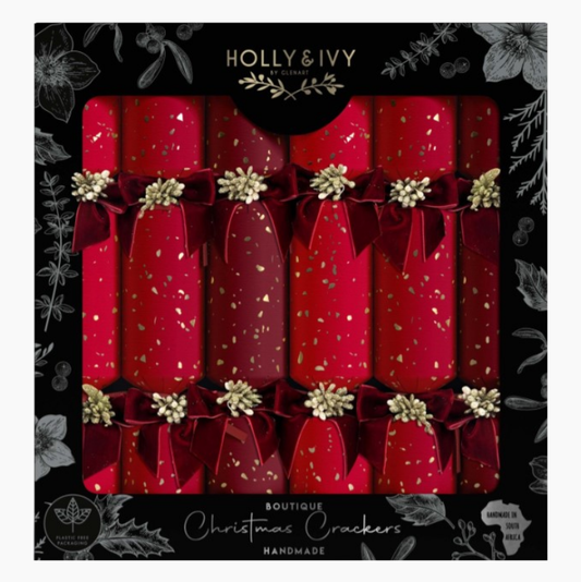 Christmas Crackers  - Opulent Red