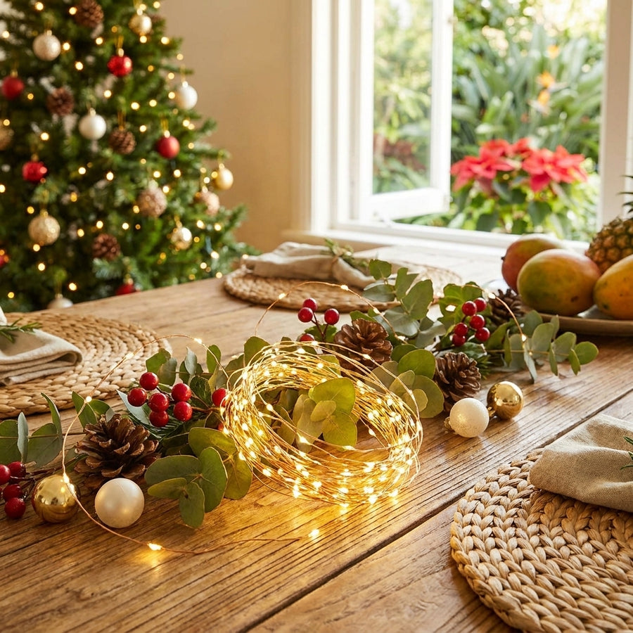 trendy trees indoor fairy lights