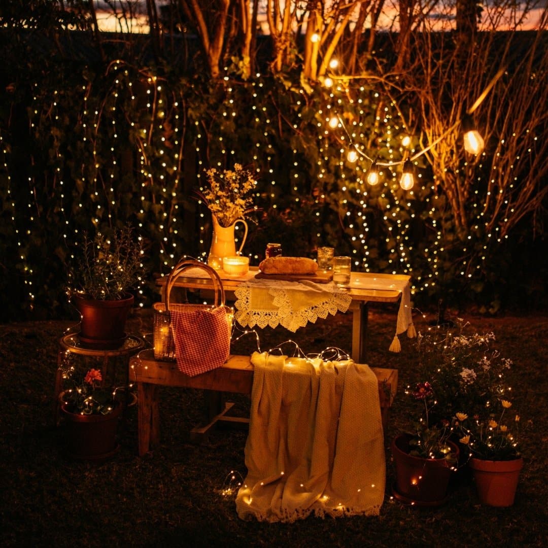 Fairy Lights - 20m Solar Copper Wire Fairy Lights | 200 LEDs
