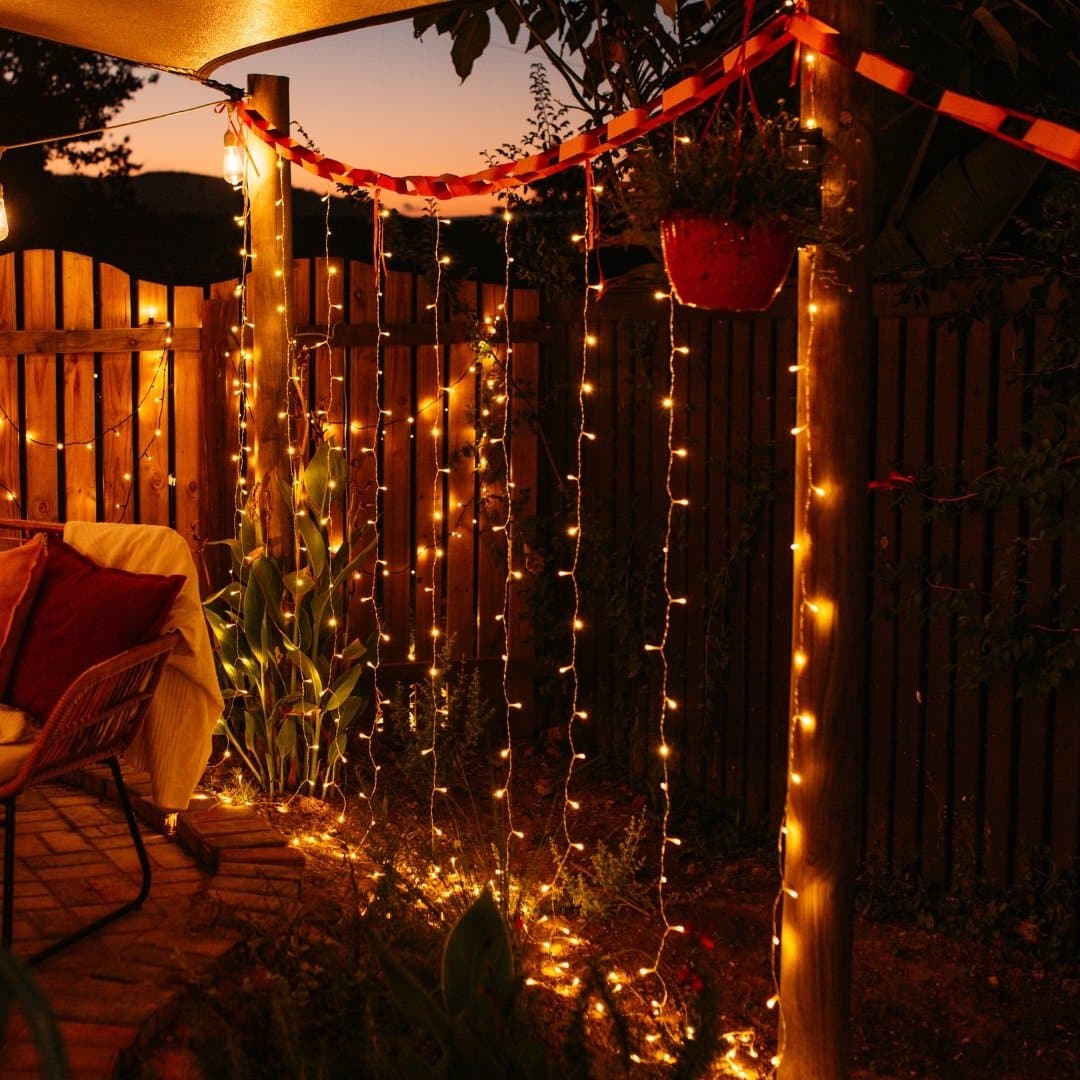 Fairy Lights - 3m x 3m 300 LED Curtain Fairy String Lights