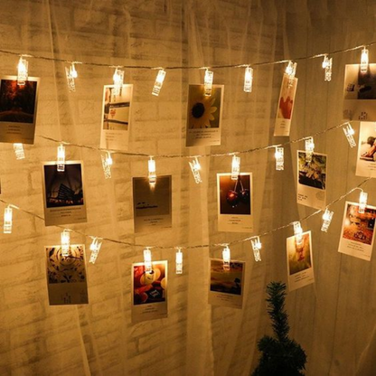 Fairy Lights - Photo Clip Peg lights