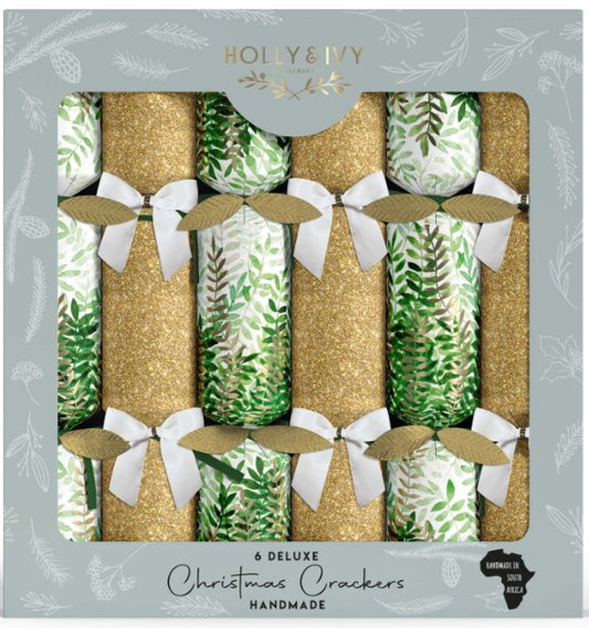 Christmas Crackers - Green Foliage